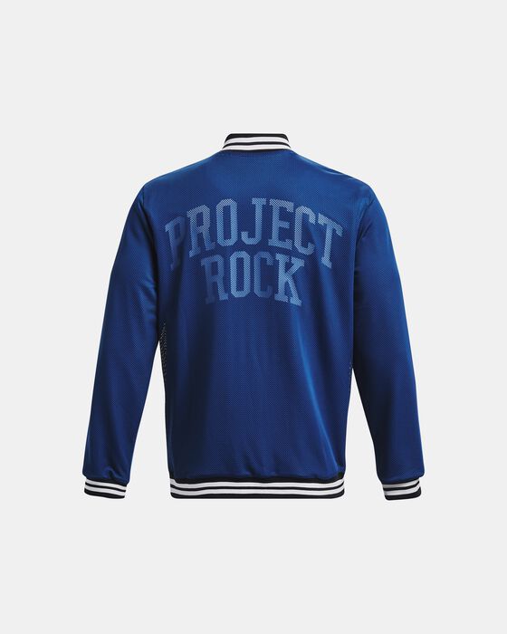 Men's Project Rock Mesh Varsity Jacket image number 5