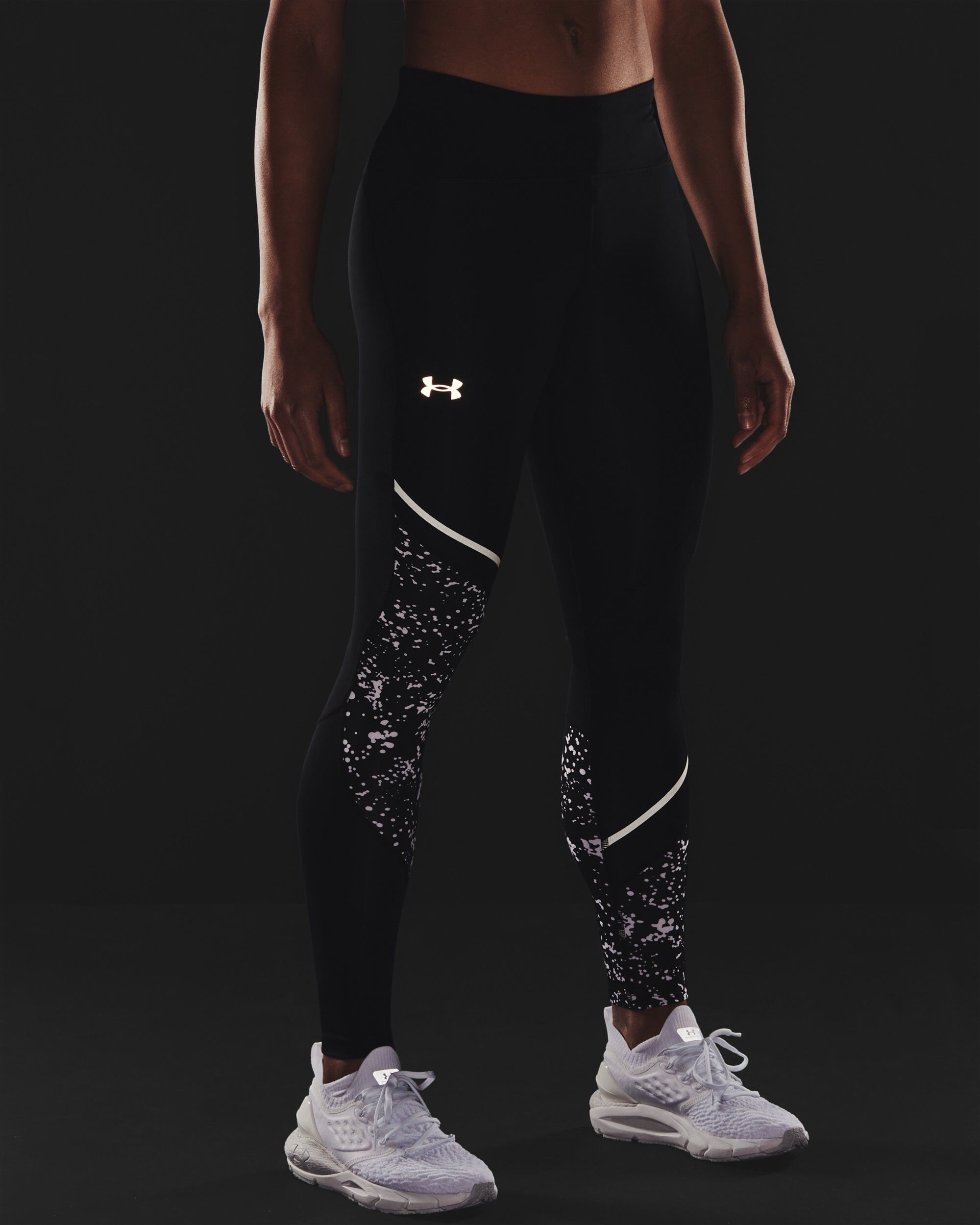 Buy Women s UA Fly Fast 2.0 Print Tights Black in Dubai UAE Under Armour