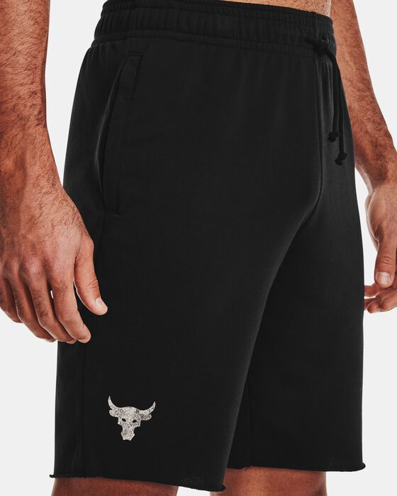 Men's Project Rock Terry Shorts image number 3