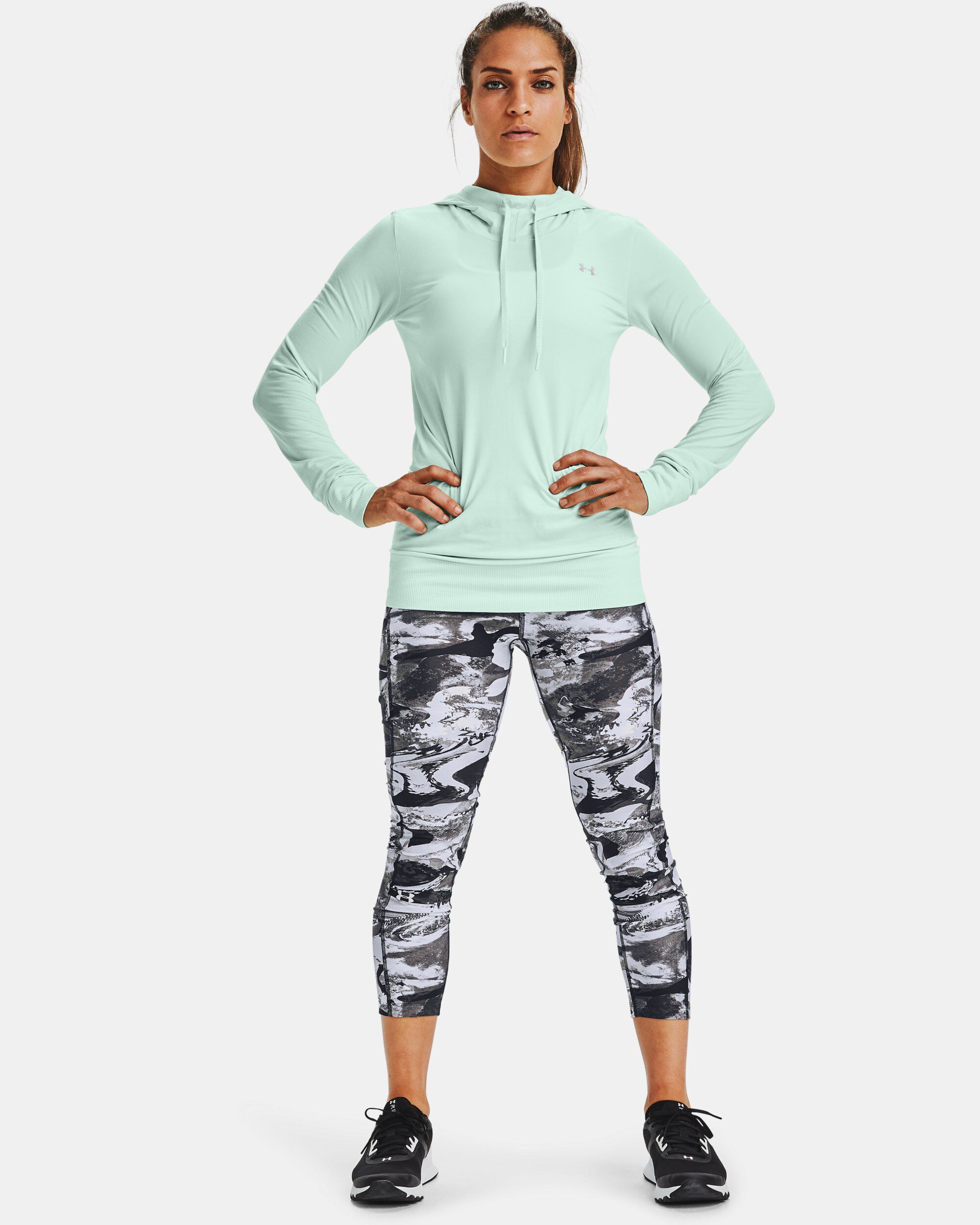 Under Armour Women s UA Seamless Hoodie Blue in Dubai UAE