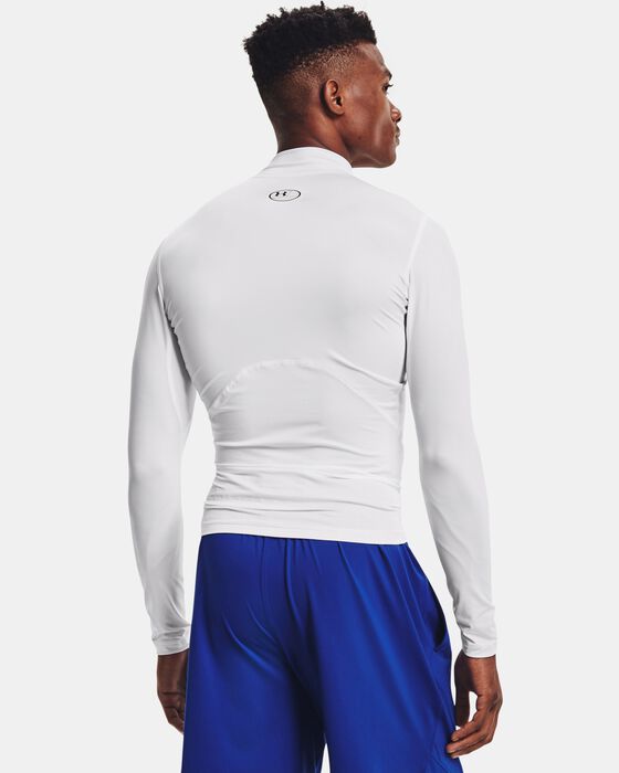Men's HeatGear® Mock Long Sleeve image number 1