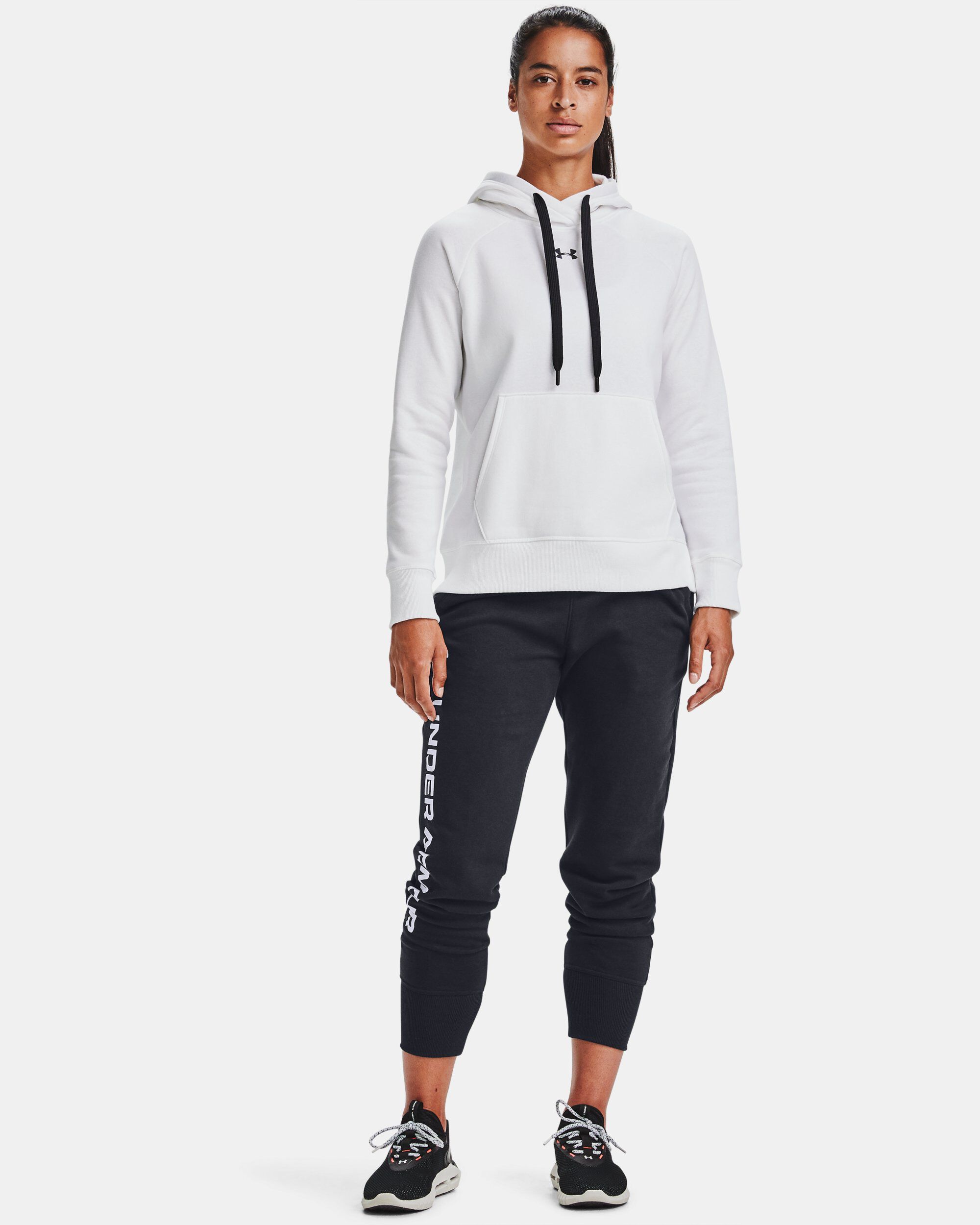 Under Armour Women s UA Rival Fleece Shine Joggers Black in Dubai UAE