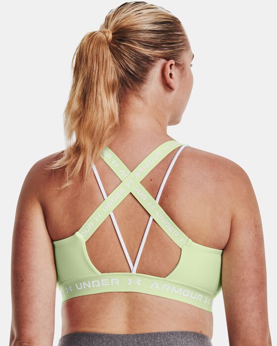 Women's UA Crossback Low Sports Bra image number 5