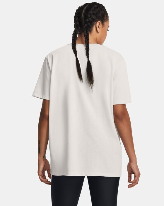 Women's Project Rock Heavyweight Campus T-Shirt Women's Project Rock Heavyweight Campus T-Shirt image number 1