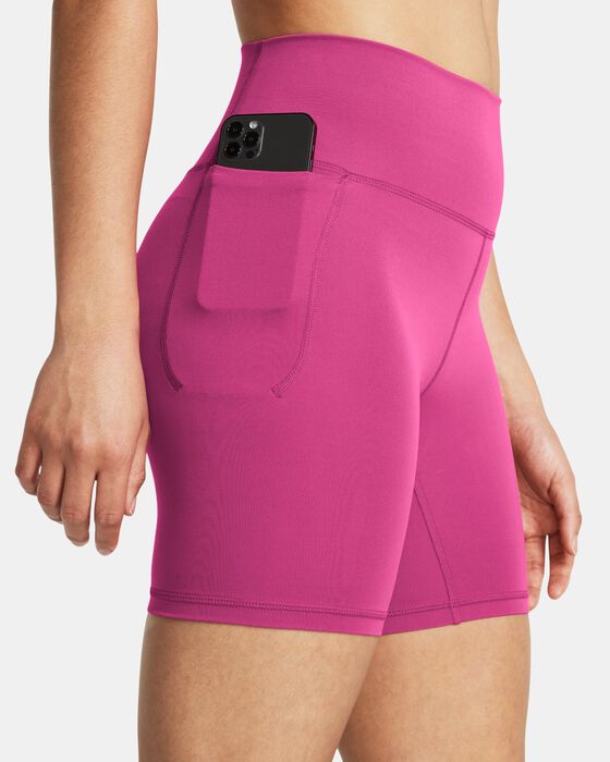 Women's UA Meridian 7" Bike Shorts Women's UA Meridian 7" Bike Shorts image number 3