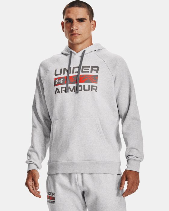 Under Armour Men's UA Rival Fleece Signature Box Hoodie in Dubai, UAE