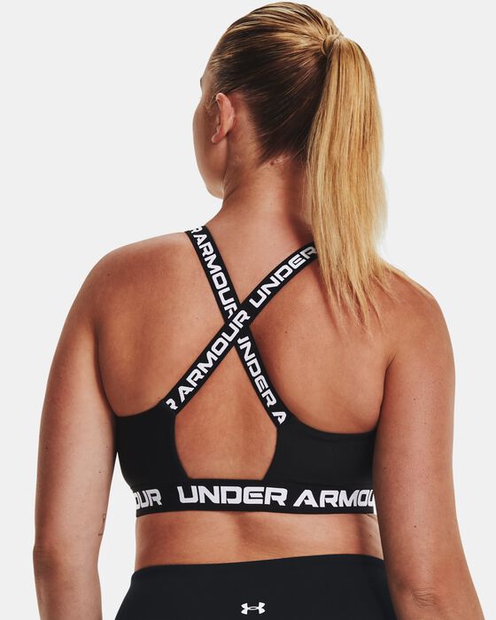 Women's UA Crossback Strappy Low Sports Bra image number 7