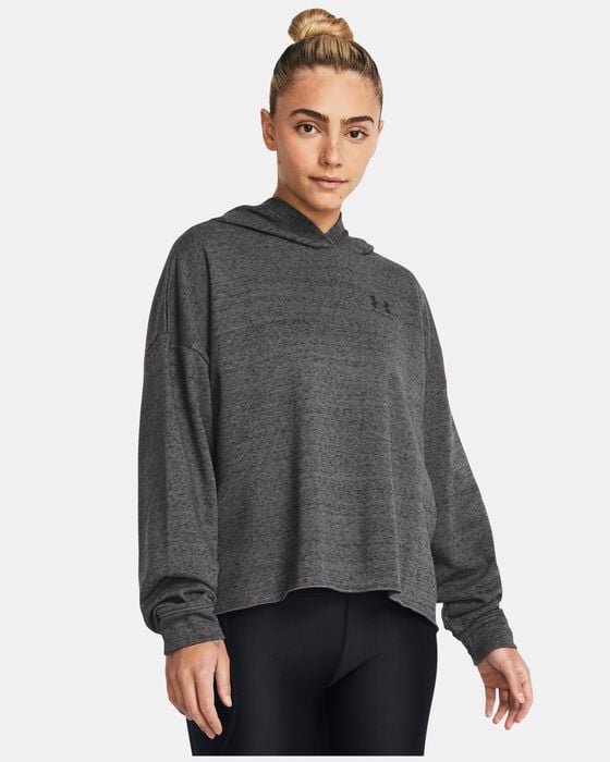 Women's UA Rival Terry Oversized Hoodie image number 0