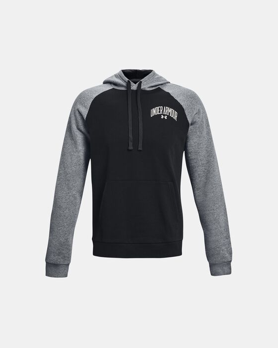 UA Rival Fleece Wordmark Colorblock image number 3