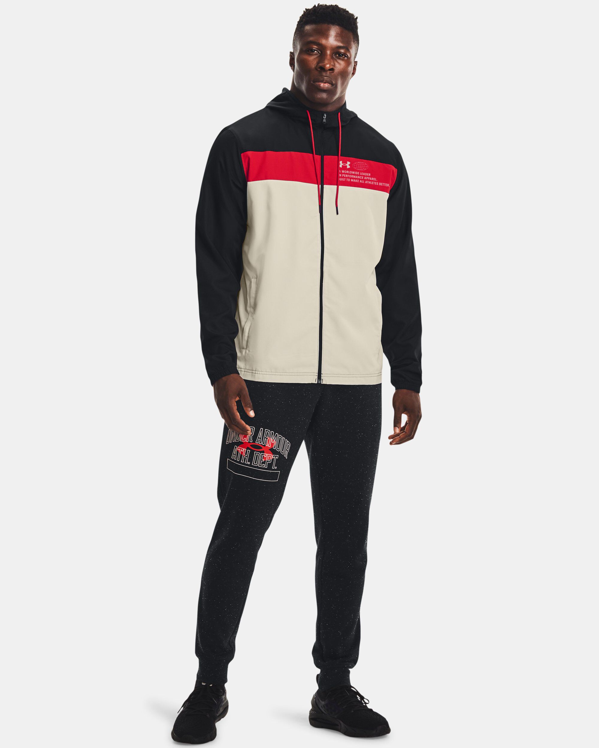 Men's athletic windbreaker deals