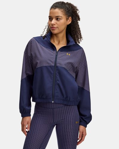 Women's UA Rival Stretch Woven Holiday Jacket