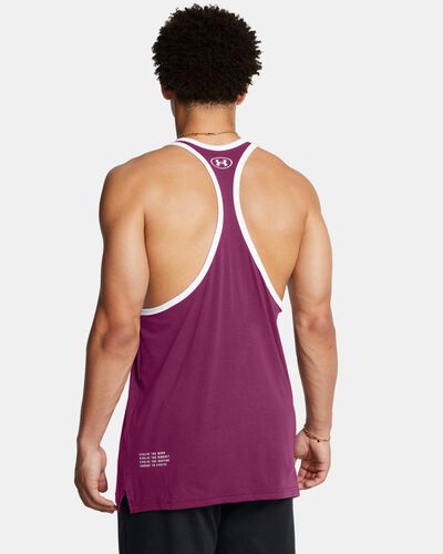 Men's Project Rock Badge Of Honor Racer Tank