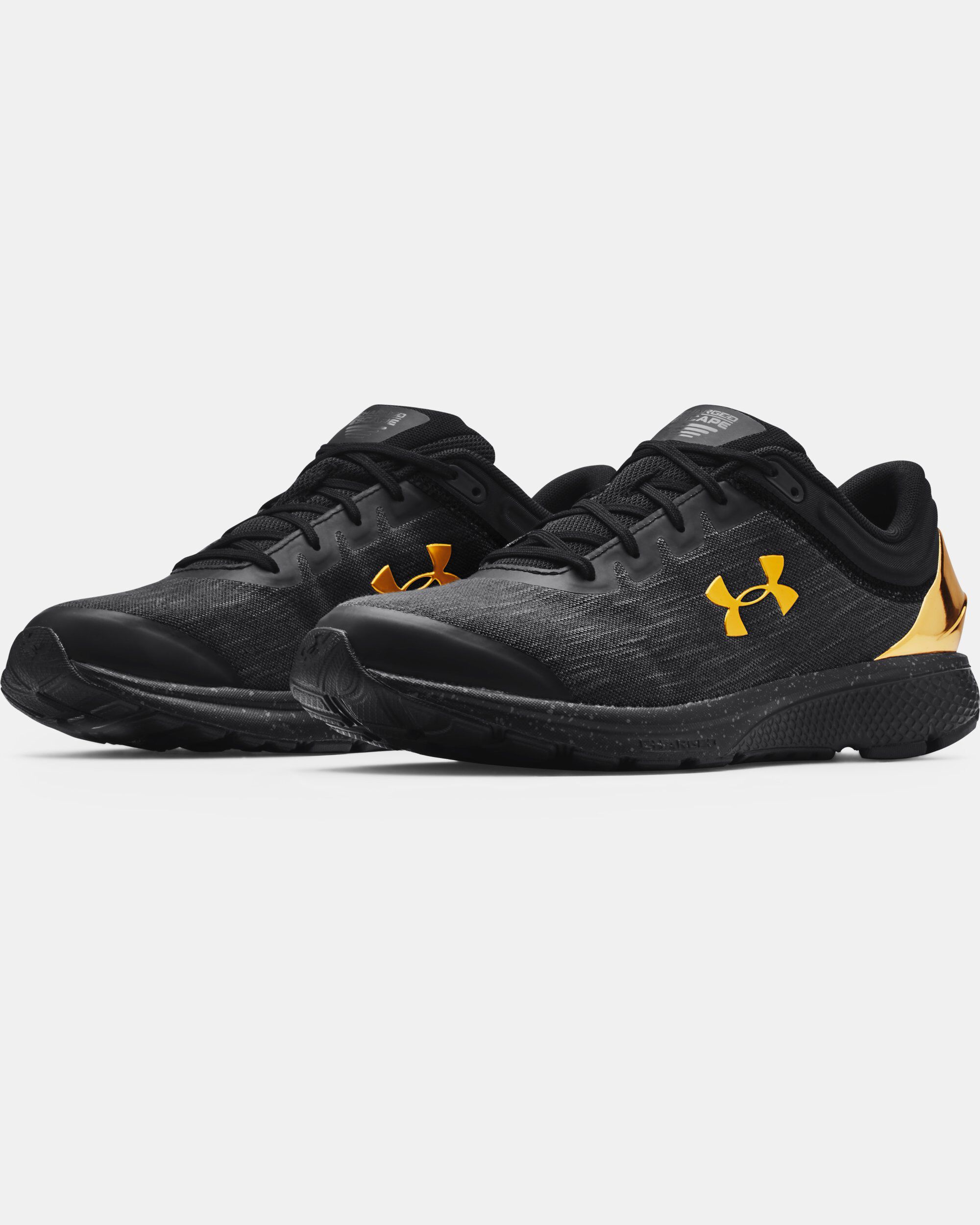 Buy Men s UA Charged Escape 3 EVO Chrome Running Shoes Black in Dubai UAE Under Armour