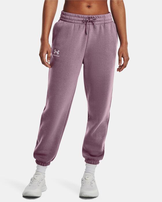 Women's UA Essential Fleece Joggers image number 0