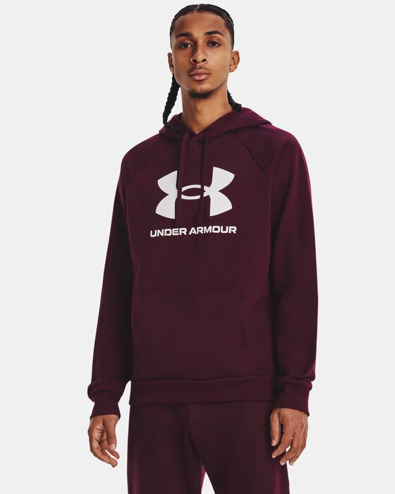 Men's UA Rival Fleece Logo Hoodie image number 0