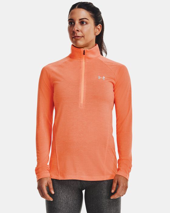 Women's UA Tech™ Twist ½ Zip image number 0