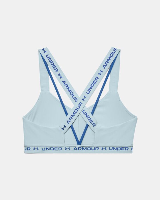 Women's UA Crossback Low Sports Bra image number 9