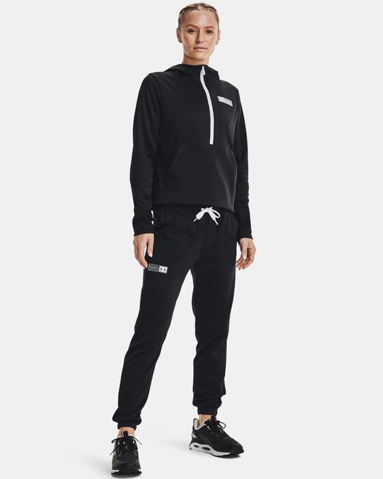 Women's UA Armour+ Mixed Media Pants image number 2