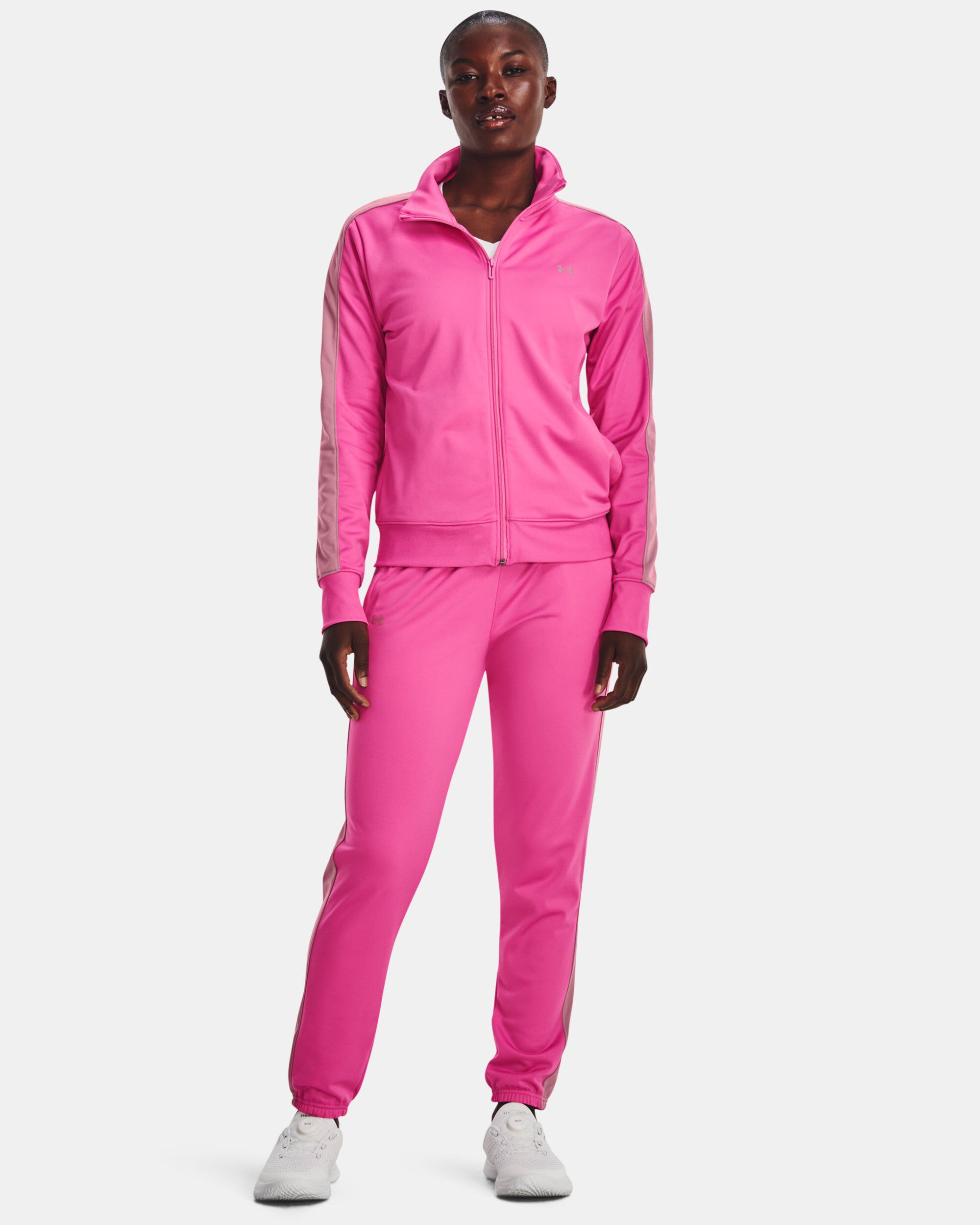 Pink tracksuit womens deals
