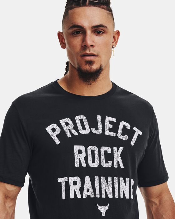 Men's Project Rock Training Short Sleeve image number 3