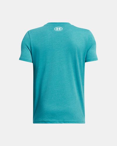 Boys' UA Logo Wordmark Short Sleeve