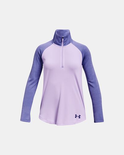 Girls' UA Tech™ Graphic ½ Zip