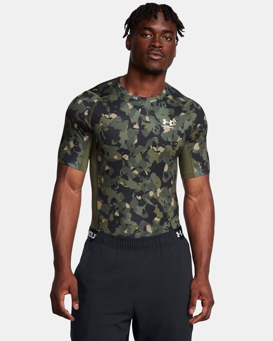 Men's HeatGear® Printed Short Sleeve image number 0