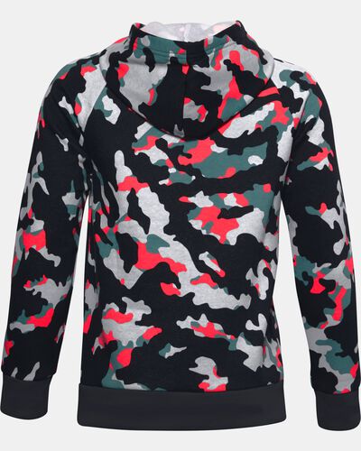 Boys' UA Rival Fleece Printed Hoodie