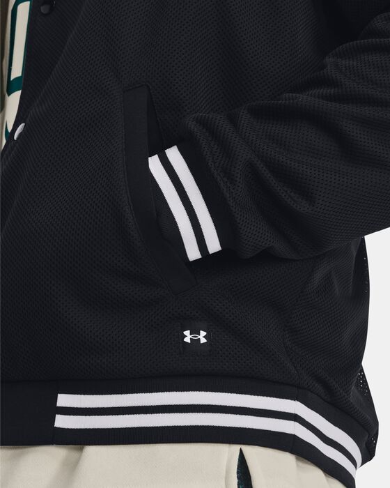 Men's Project Rock Mesh Varsity Jacket image number 5