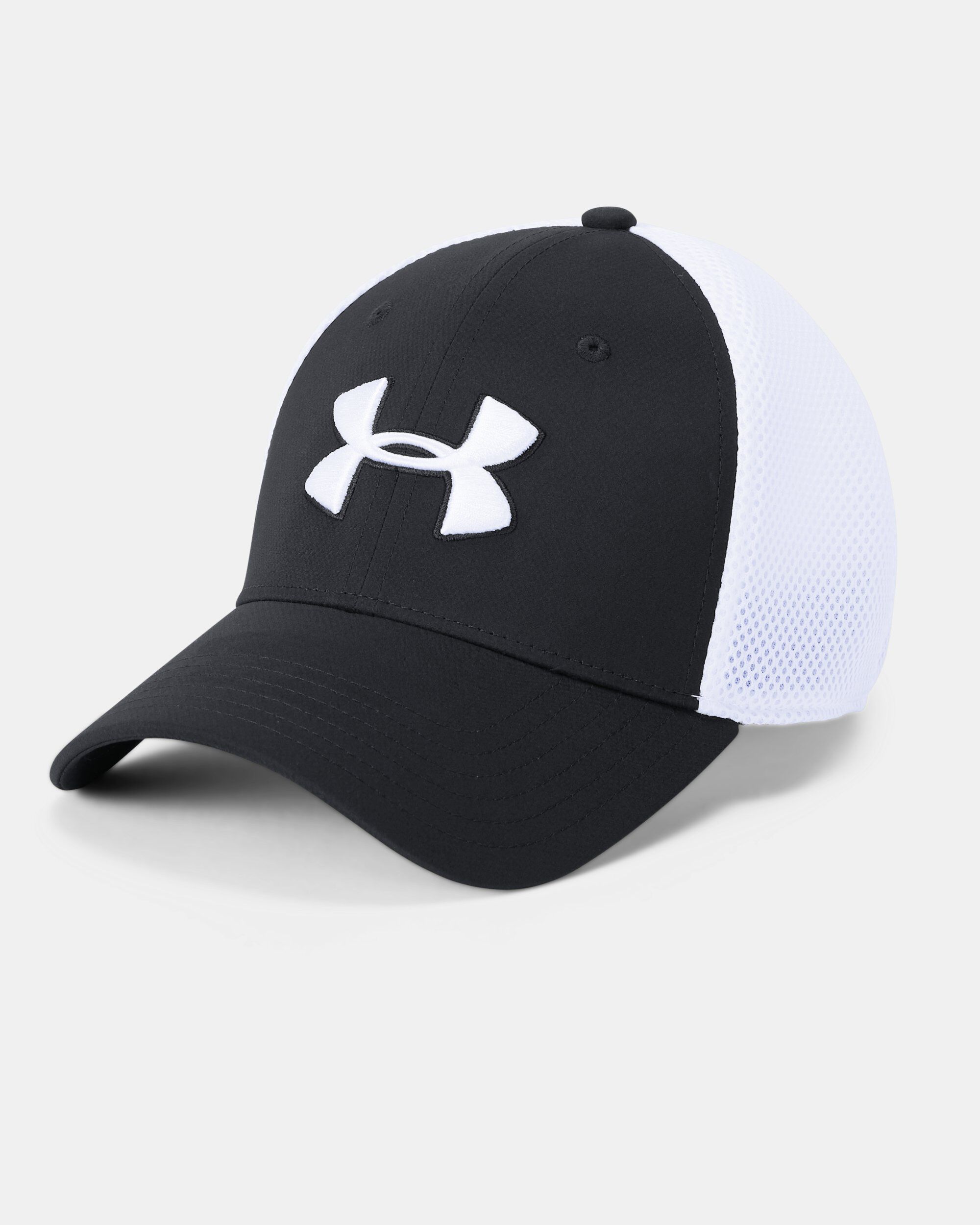 Buy Men's UA Microthread Golf Mesh Cap Black in Dubai, UAE