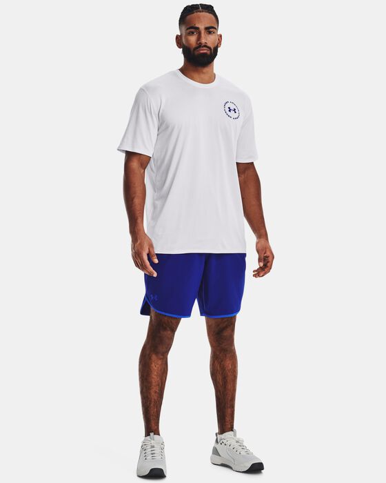 Men's UA HIIT Woven Shorts image number 2