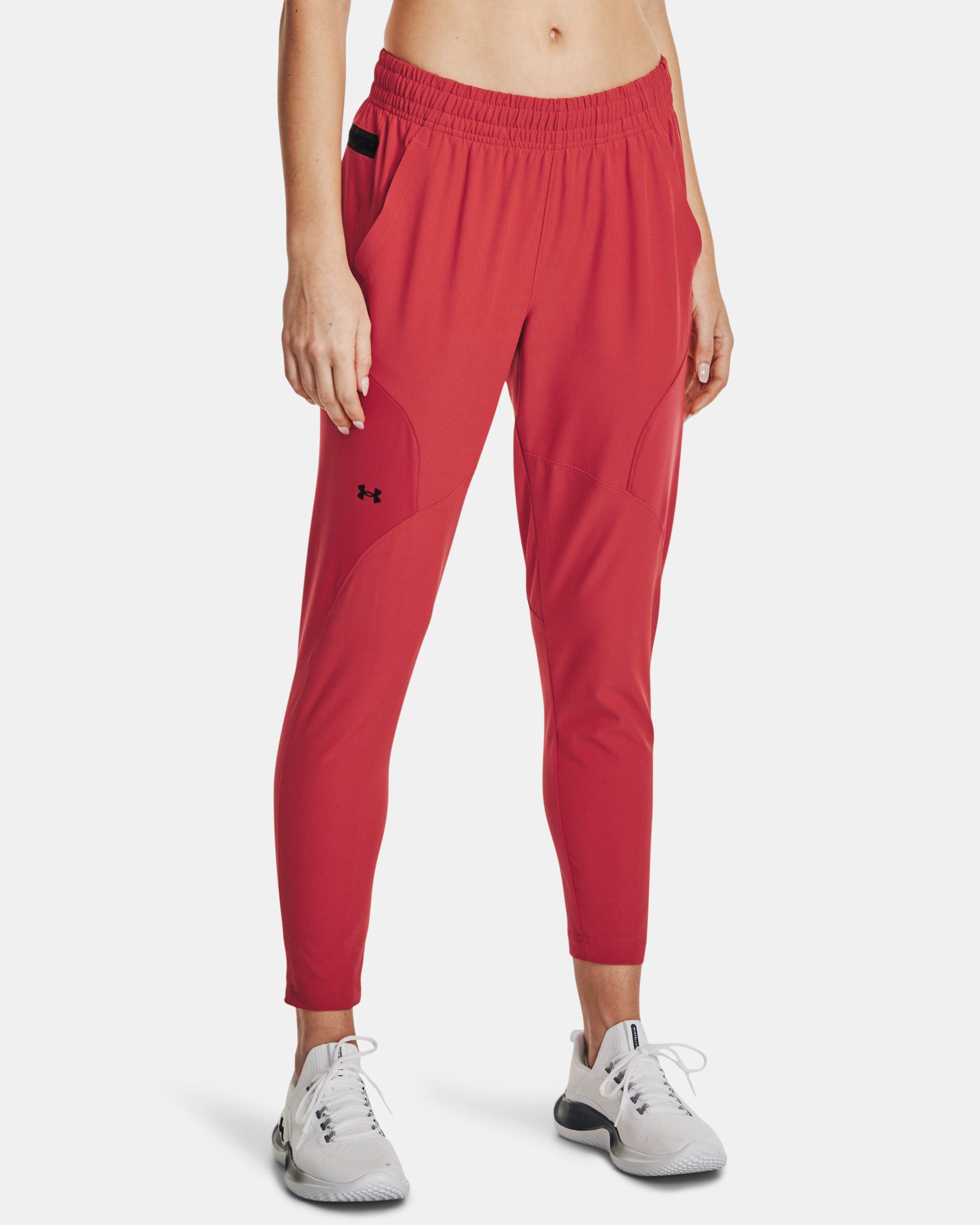 Under Armour Women's UA Unstoppable Hybrid Pants Red in Dubai, UAE