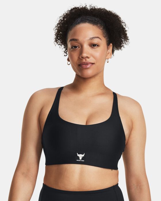 Women's Project Rock All Train Crossback Bra image number 0