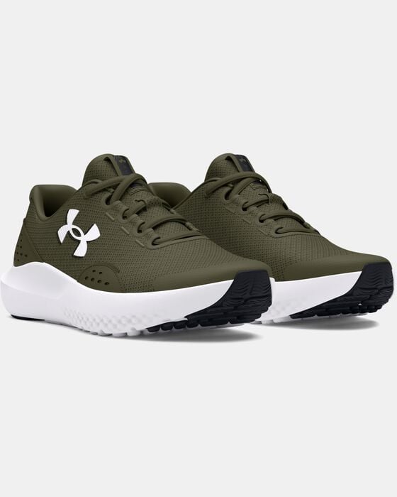 Boys' Grade School UA Surge 4 Running Shoes image number 3