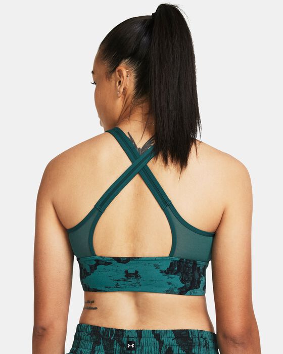 Women's Project Rock Infinity Let's Go LL Printed Bra image number 1