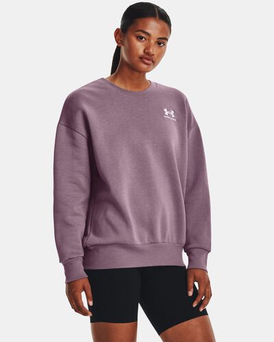Women's UA Essential Fleece Oversized Crew