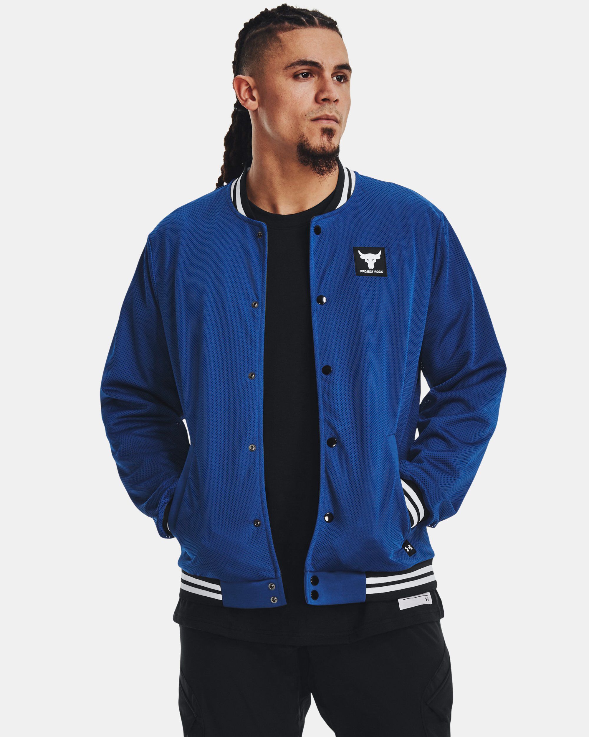 Under armour cheap varsity jacket