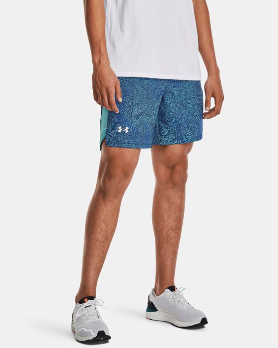 Men's UA Launch 7'' Printed Shorts image number 0