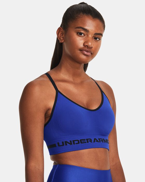 Women's UA Seamless Low Long Sports Bra image number 0