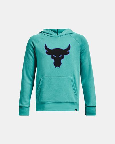 Boys' Project Rock Rival Fleece Applique Hoodie