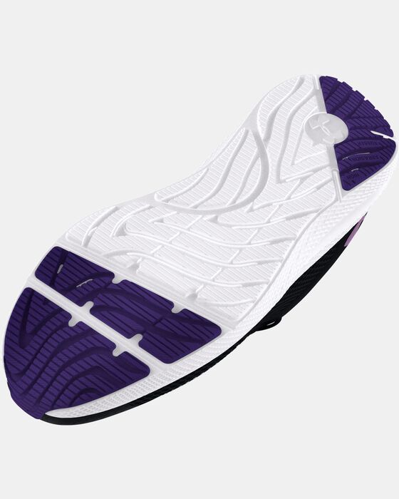 Girls' Grade School UA Charged Pursuit 2 Big Logo Running Shoes image number 4