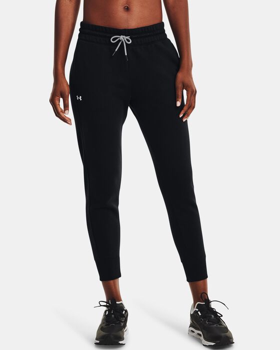 Women's UA Rival Fleece Mesh Pants image number 0
