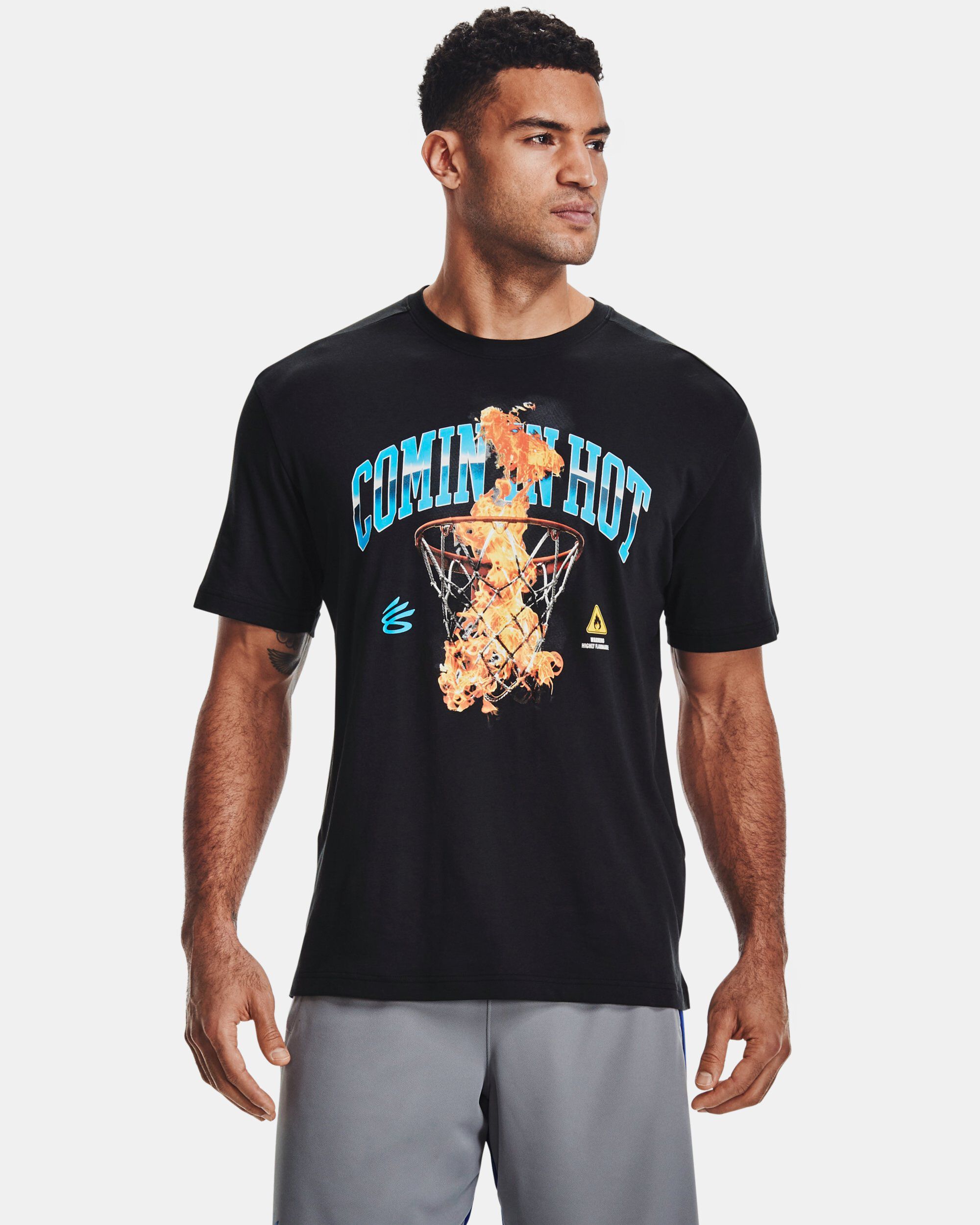 Under armour curry best sale t shirt