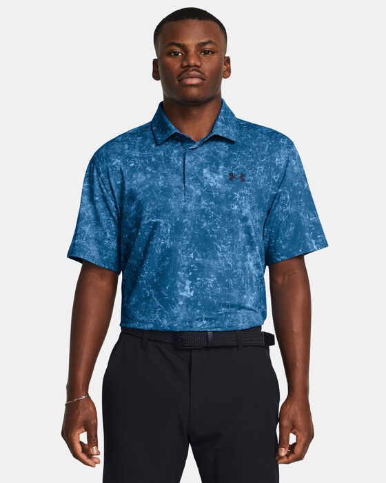 Men's UA Playoff 3.0 Printed Polo image number 0