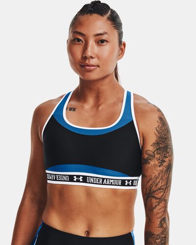Women's Armour® Mid Crossback Block Sports Bra