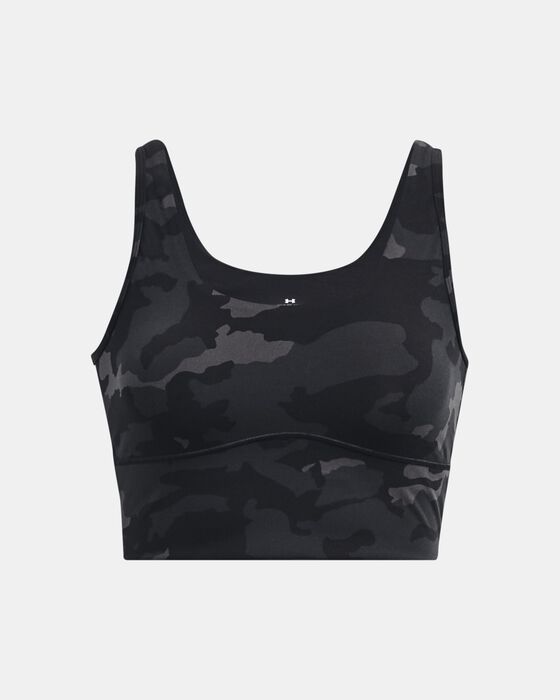 Women's UA Meridian Fitted Printed Crop Tank Women's UA Meridian Fitted Printed Crop Tank image number 4