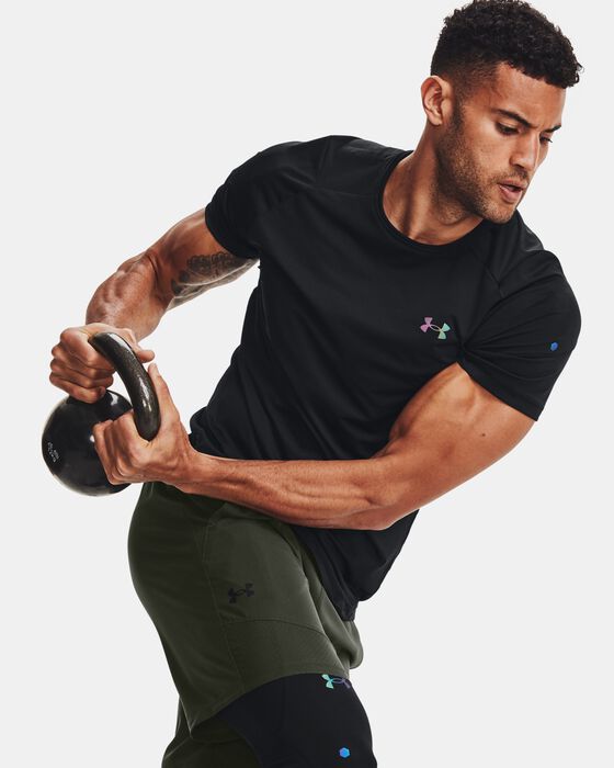 Men's UA RUSH&trade; HeatGear&reg; 2.0 Short Sleeve image number 4