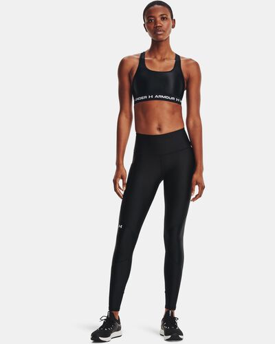 Women's HeatGear® Armour No-Slip Waistband Shine Full-Length Leggings