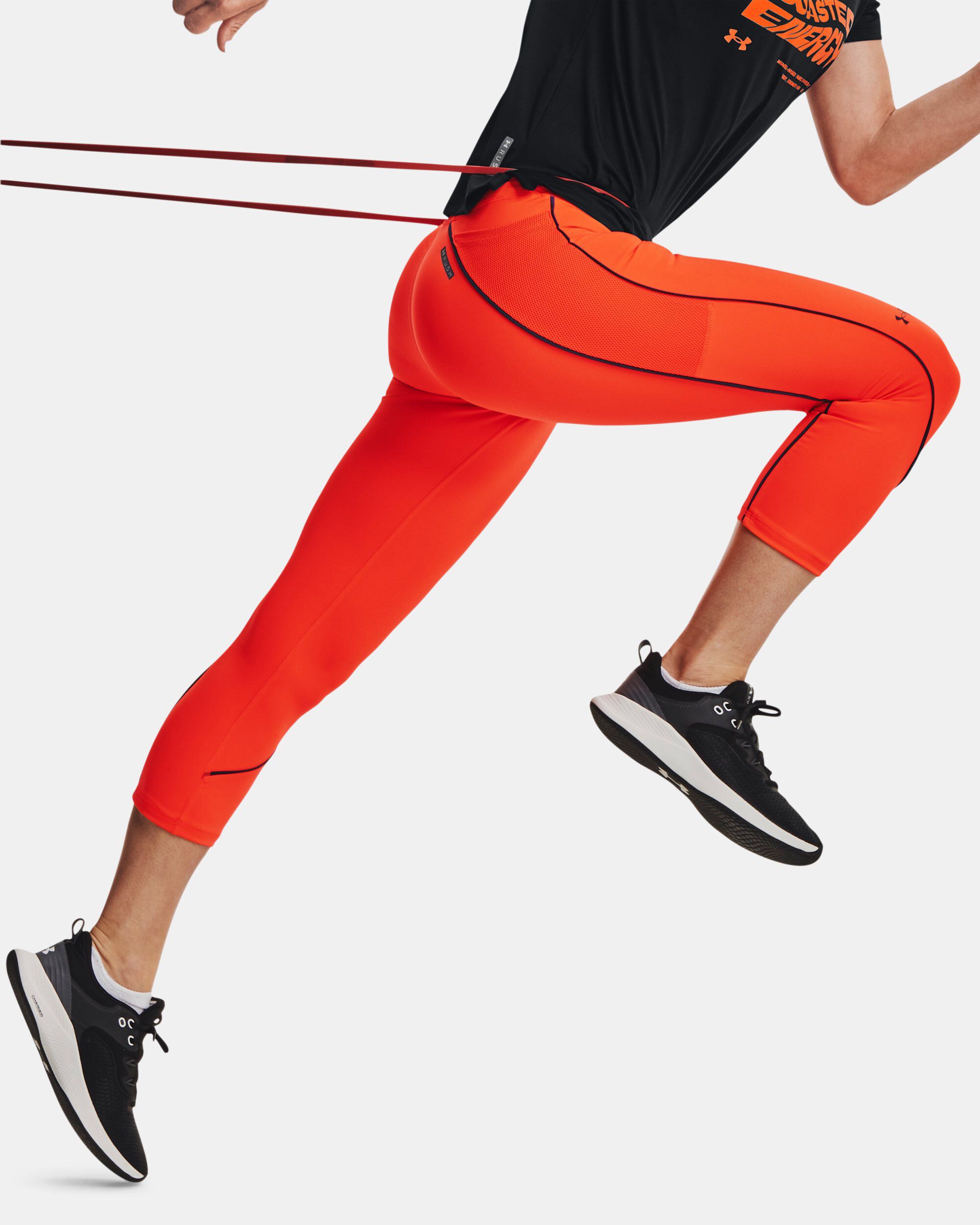 Essential capri running pants ladies top