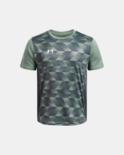 Boys' UA Challenger Printed Short Sleeve